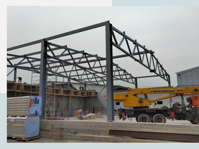 Строительство цехов в Великом Новгороде