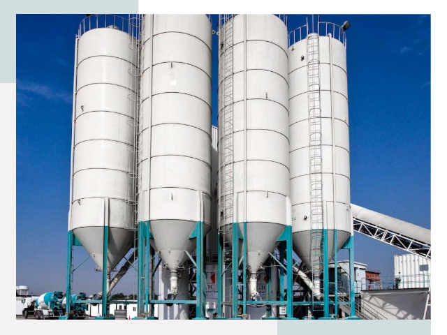 Строительство цементных силосов в Великом Новгороде