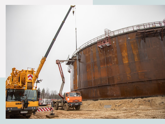 Монтаж резервуаров в Великом Новгороде от 614 руб. за м³