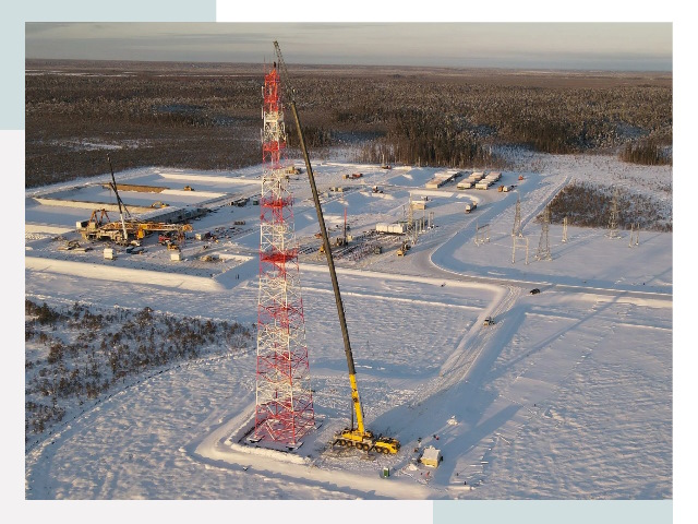 Мачты связи в Великом Новгороде