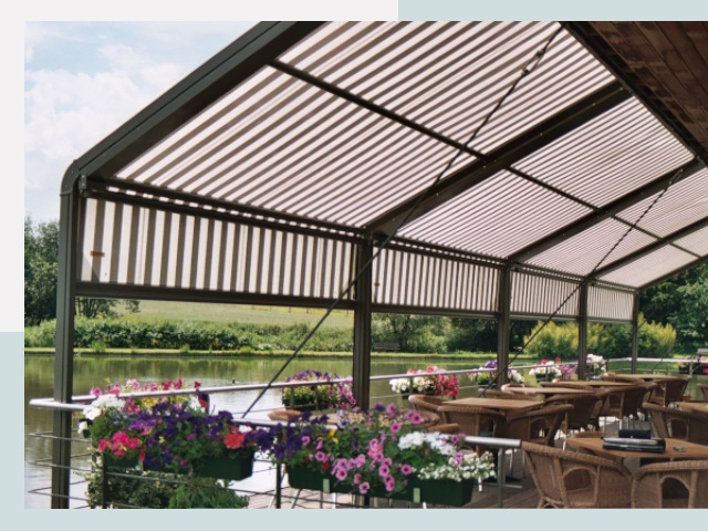 Элегантные навесы для кафе от 614 руб в Великий Новгород