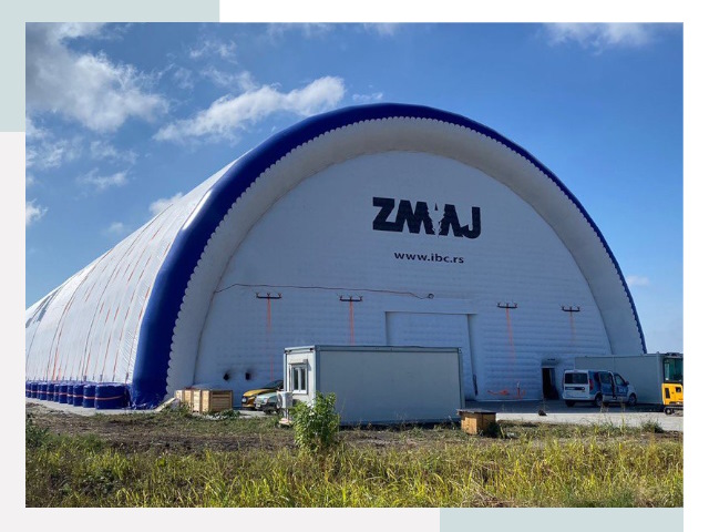 Брендирование ангаров в Великом Новгороде