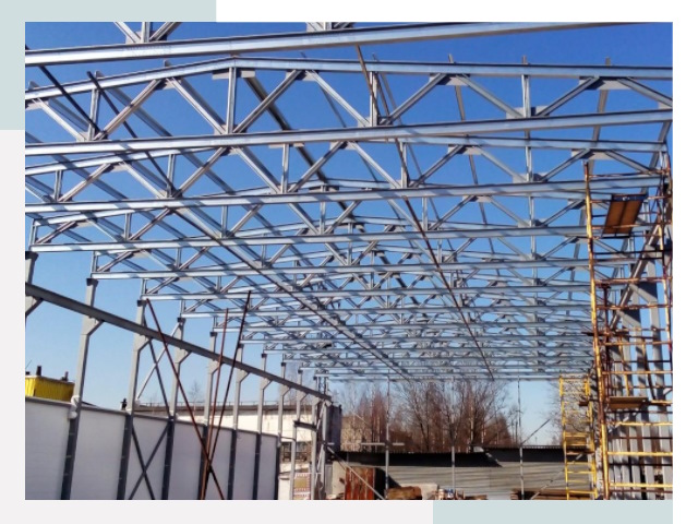 Металлокаркасы для складов в Великом Новгороде